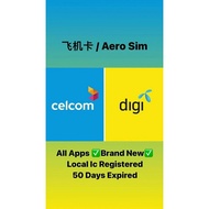 Celcom Digi Aero Sim