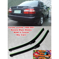 Banana Wiper Blades for Toyota Corolla Lovelife 2pcs Wiper Blade Car Wiper