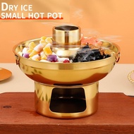 Dry ice hot pot 22cm, Dry ice milk tea pot. Dry Ice Small Hotpot