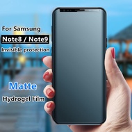 For Samsung Note8 Note9 Matte Screen Protector Frosted Hydrogel Soft Film No Fingerprint Full Coverage Soft Hydrogel Film For samsung note8 note9 Frosted Screen Protector