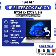 HP EliteBook 840 G9 Intel VPro i5 12th Gen 14" Touch Slim Laptop 32GB RAM DDR5 4800Mhz 1TB SSD 16GB 