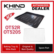 🥐🛋Khind Baking Tray / Wire Rack Only - Original ( OT52R / OT5205 )