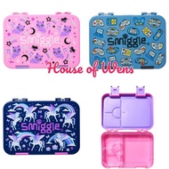 Smiggle Away Happy Medium Bento Lunchbox Original - Fast Delivery Lunch Box