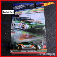 Hot Wheels 711 Toyota Supra MK4 US Exclusive Seven Eleven Toyota Supra Hotwheels Silver Series Keret