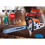 🔥READY STOCK🔥UPGRADED 16" 18" 20" 22" Bar Ogawa Chainsaw Heavy Duty