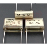47n+100R 2pcs RIFA PMR209 X2 250VAC Composite Resistance Capacitor Mlc9 47n+100R