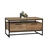 WONDA 100x60CM Melamine Top Coffee Table-Wotan Oak
