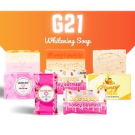 [SG READY STOCKS] G21 Kojic Papaya Honey Oatmeal DUO Soap Golden Dust Kojic Soap Whitening Soap G21