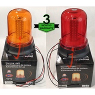 Amber/ Red Automotive Car &amp; Truck Flashing &amp; Revolving LED Warning Light Beacon 12V-24V with Wire Connections