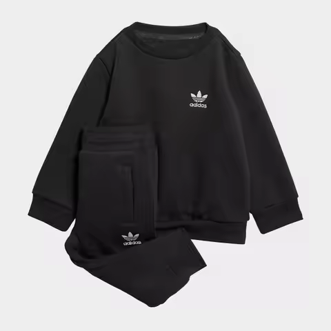 adidas | Infant and Toddler adidas Originals Trefoil Crewneck Sweater and Jogger Pants Set