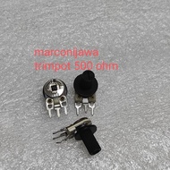 AS01 trimpot VR500 ohm black as plastic