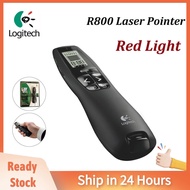 Logitech R800 Wireless Presenter Laser Pointer 2.4GHz Remote Control PPT USB Presentation Red Light
