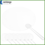 🖼️ 8Pcs Blank Fans Painting Fans Transparent Fans Kids Blank Painting Fans PVC Graffiti Fans caislon