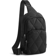G4Free Sling Bag for Women, Casual Quilted Puffer Crossbody Purse Lightweight Fanny Packs for Daily 