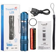 Trustfire L2S LED ไฟฉาย 1050 Lumen ลูเมนที่แข็งแกร่ง กันน้ำ การต่อต้าน ลิเธียม ไอออนแบตเตอรี่ชาร์จ 1