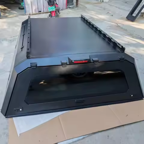 New Pickup Tonneau Cover 4x4 Pickup Truck Canopy for F150 RANGER Hard Type Aluminum Alloy Topper Cam