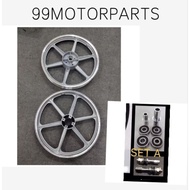 6 leg YAMAHA ss1 ss2 sstwo srx110 Y110 Y110SS SS110 Y 110 SS SPORT RIM 1.40/1.60x17 kaki bearing bus