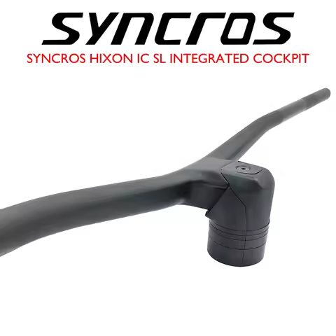 SYNCROS HIXON IC SL INTEGRATED COCKPIT Trail/Enduro Focused 15/25mm Mini Rise Shape Stem 4/5DEG 40/5
