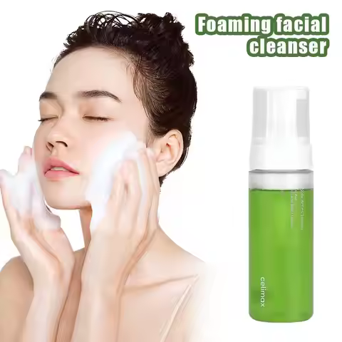 Korean Celimax Facial Cleanser Foaming Deep Cleansing Gentle Non Irritating All Skin Types Moisturiz
