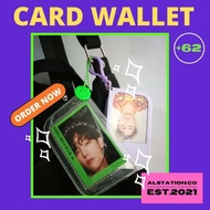 Bts CARD WALLET Transparent CARD WALLET
