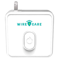 正德防火 WIRECARE宅電防護員 插座檢測器 10 x 10 x 3.5cm 白色 190g  1台