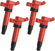 Performance Ignition Coil Pack 273003F100 UF611 UF647 273002G000 Set of 4 Compatible With Hyundai Tu