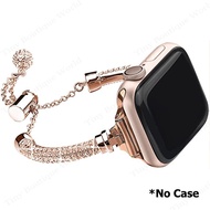 Dây Đeo Kim Cương Cho Apple Watch Ultra Band 49Mm 45Mm 42Mm 41Mm 44Mm Sparkling Correa I Watch Serie