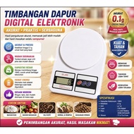 SMARTCOM Timbangan Dapur Digital 10 Kilo Digital Kitchen Scale Timbangan Kue