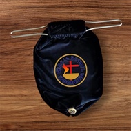 KPPST Jumbo Collection Offering Bag Large Thick Velvet Catholic Christian Church Money Holder Pelean