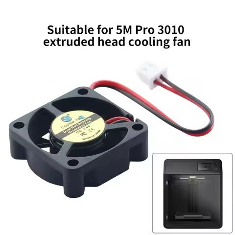 3D Printer Cooling Fan 3010 Blower 30X30mm Dual Ball Bearing Brushless 24V Cooling Fans for Flashfor