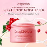 Glad2glow Pomegranate 5% Niacinamide Brightening Moisturizer