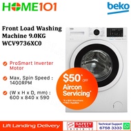Beko Front Load Washing Machine 9.0kg WCV9736XC0