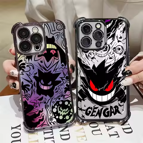 Shockproof Gengar Phone Case For Google PIXEL 10 9 8 7 Pro 9A 8A 7A 5G PIXEL10 PIXEL9 PIXEL8 PIXEL8A