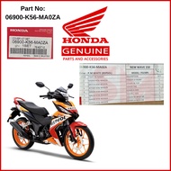 SM Cover Set Orange - Repsol (2020)（ 06900-K56-MA0ZA ）RS150 R 💯 Honda Original Ready Stock