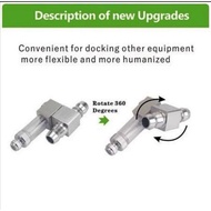 Co2 inline diffuser external diffuser