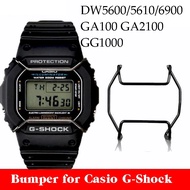 Metal Wire Guard Bumper for Casio G-Shock DW5600/5610/6900 GA100 GA2100 GG1000 Anti-collision Bezel Watch Protector Accessories