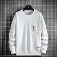 ผู้ชายเสื้อขนาดใหญ่6XL 7XL 8XL ขนาดบวก H Oodies ผ้าฝ้ายแฟชั่นแขนยาว Streetwear กีฬาชาย O-คอ P Ullove