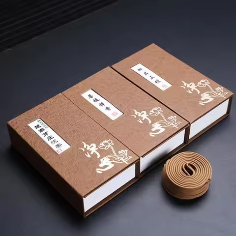 Nha Trang Agarwood Incense Laoshan Sandalwood Coil Incense for Indoor Living Room Fragrance Product 