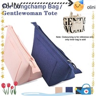 OLINI Storage Bag, Multi-Pocket with Zipper Insert Bag, Portable Large Capacity Felt Inner Lining Bag for Longchamp/Gentlewoman for Longchamp/Gentlewoman