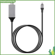 ✿ keepdreaming ✿  USBType C To HDMI-compatible HDTV TV Cable Type C To HDMI-compatible TV HDTV Cable