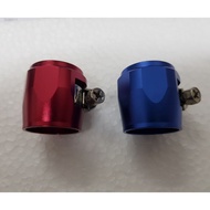 AN10 / 10AN Aluminium Hex Finisher Fuel Hose Clamp Clip