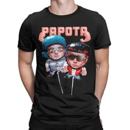 CA7RIEL & Paco Amoroso Tour graphic Men's 100% Cotton Round-Neck Short-Sleeve T-Shirt