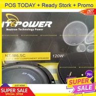 Car Speaker Audio set bass 4 6 inch oem AQ Y662 6.5 2 Way Component Set Mid Bass Kole Oem 4 / 6 Kole
