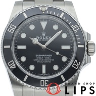 นาฬิกา Rolex Submariner รุ่น 114060 (สุ่ม) หัวเข็มขัดขัดเงา กล่อง ใบรับประกัน ตัวเรือนสแตนเลสสตีล นา