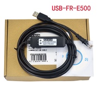 Suitable for Mitsubishi FR-E540/F500/S500 series inverter debugging cable download line USB-FR-E500