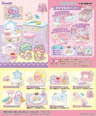 SANRIO REMENT RE-MENT LITTLE TWIN STARS KIKI LALA 蛋糕店 微影 盒玩 微縮模型 全新未開 絕版 雙子星 小天使