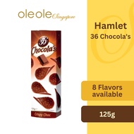 Hamlet 36 Chocola's (Milk/Dark/Hazelnut) 125g