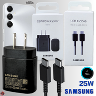 ที่ชาร์จ Samsung 25W (US) สำหรับ ซัมซุง A05s หัวชาร์จ Usb-C สายชาร์จ Type-C ยาว 1-1.8m. Adaptive Fast Charging การชาร์จด่วนแบบพิเศษ