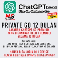 ChatGPT 5.0 Plus Pro Premium Bisa Email Pembeli Atau Penjual Chat GPT 6.0 Private 1 Tahun Chat AI GP
