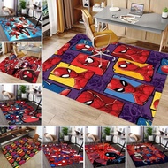 8pc Spiderman Themed Carpet Vibrant and Dynamic Design Chair protection pad rug Office carpet T71